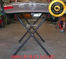 Heavy-Duty Car Garage Work Bench Work Stand Table for Bumpers Fenders Door Shop