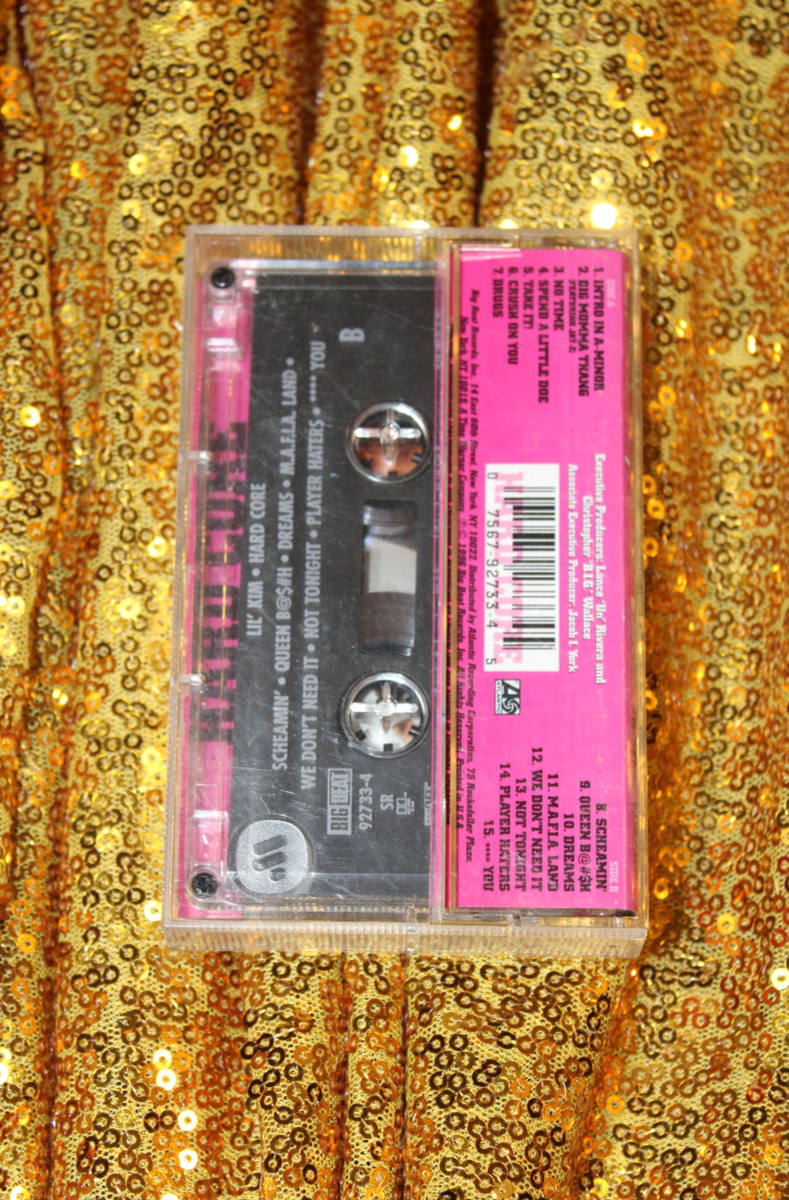 Lil' Kim Hard Core 1996 Big Beats Records Rap Cassette Tape Jay-Z