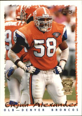 B5903- 1995 Topps Factory Panthers FB #s 251-468 -You Pick- 15+ FREE US SHIP