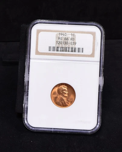 1940 Lincoln Wheat Cent - NGC MS66RD (#55826-L)