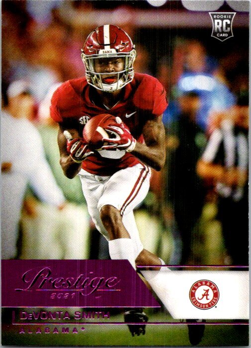 2021 Panini Chronicles Draft Picks #84 DeVonta Smith Pink