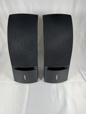 BOSE 161 Bookshelf Mountable 10-100w Full Range Speakers Black Pair Clean