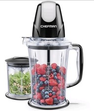 NEW Chefman Cyclone Power Blender 2-tier Blade Blend Crush Chop Black 🧑‍🍳🌪️🍧