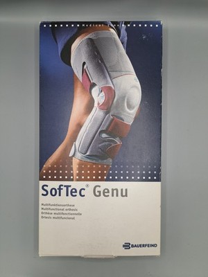 SofTec Genu, Bauerfeind, Knieorthese, Größe 1 rechts schwarz -ungetragen-