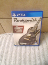 Rocksmith Edición 2014 (Sony PlayStation 4, 2014) Juego y funda sin cable