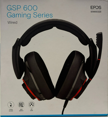 SENNHEISER GSP 600 美品 Sennheiser - GSP 600 - 07263 Professional Gaming Headset