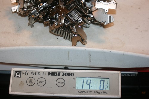 RARE EARTH MAGNETS 14 lb Neodymium Hard Drive Lot Super Strong Scrap Resale