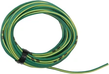 Shindy 13' 14A/12V Green/Yellow Colored Wiring (16-679)