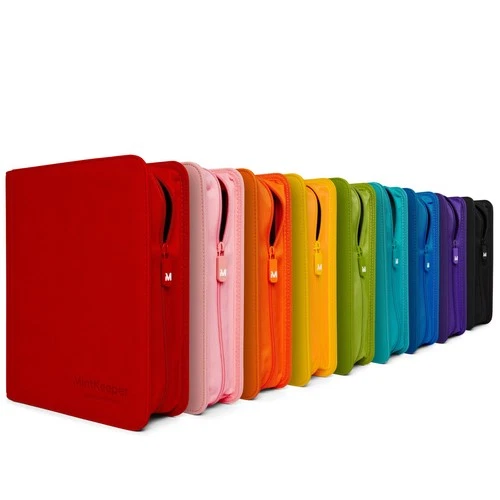 MintKeeper - Toploader Binder 4 Pocket Premium - 128 Card Capacity - Premium Zip