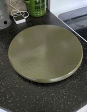 Olive Green Lazy Susan Rotating Turntable Kitchen Organizer 12 Inch Diameter