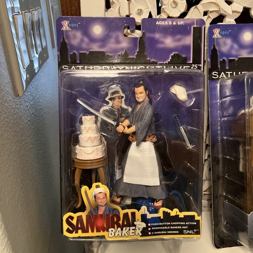 Vintage Saturday Night Live Action Figure LOT SNL Samurai GoatBoy Mary Katherine - Afbeelding 2 van 5