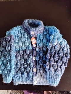 Hand Knitted Baby Cardigan 12 18 Months