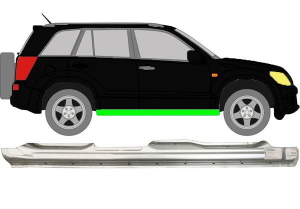 Vollschweller FüR Suzuki Grand Vitara 2005 – 2012 Rechts-image