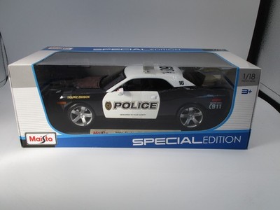1/18 SCALE MAISTO POLICE 2006 DODGE CHALLENGER CONCEPT | eBay