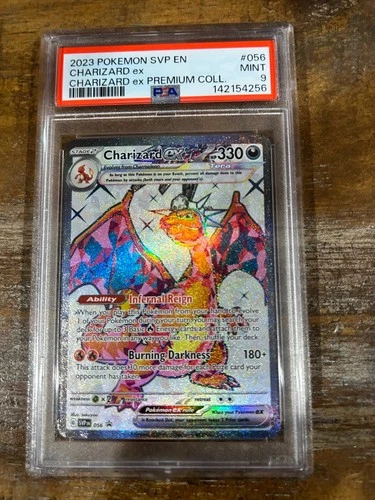 POKEMON 2023 CHARIZARD EX Premium Collection #056 PSA 9 Mint SVP EN