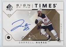 2018-19 SP Authentic Sign of the Times Darnell Nurse #SOTT-DN Auto 1h1