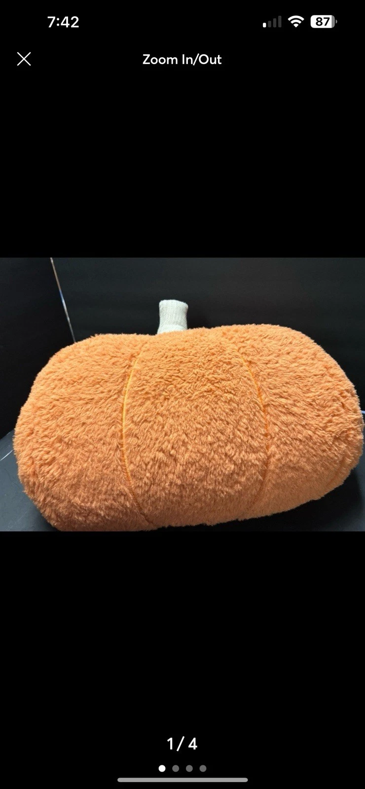 Pumpkin Pillow