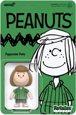 Super7 - Peanuts - ReAction Figures Wv9 - Peppermint Patty New Toy Action Fi
