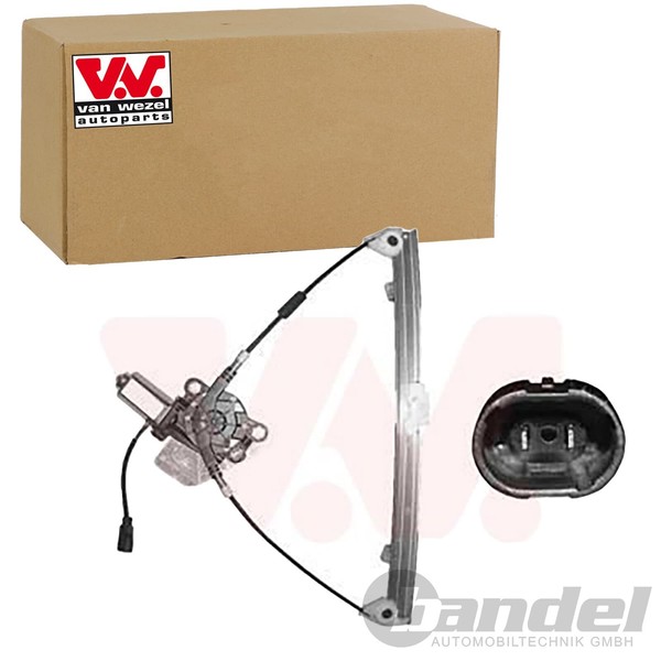 VAN Wezel Fensterheber Elektrisch Vorne Links Passend FüR Renault Clio | 4339261-image