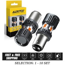 2-20x 1157 Amber Led Turn Tail Signal Blinker Light Bulb Built-in Resistor Ip67 2-20x 1157 Amber Led Turn Tail Signal Blinker Light Bulb Built-in Resistor Ip67