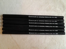 Vintage GENERAL PENCIL CO. Jumbo Exercise 931 Pencils Lot Of 6