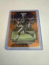 2021 Panini Prizm - Rich Gannon #184 Orange Disco Prizm