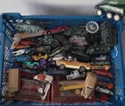 ORIGINAL VINTAGE DIECAST TOY JOB LOT MATCHBOX HOTWHEELS etc CARS MILITARY etc