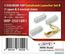 INFIMP35018R1 1:350 Infini Model BGM-109 Tomahawk Launcher Set B