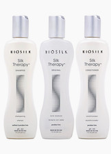 BioSilk Silk Therapy Shampoo Conditioner Set Paraben/Sulfate-Free 7 fl oz