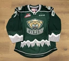 Carter Hart Everett Silvertips Authentic Issued Autographed Hockey Jersey