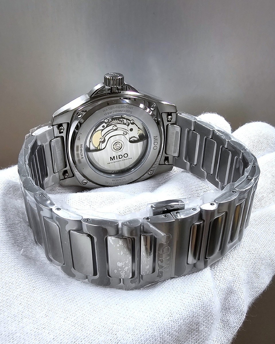 Mido Mens Multifort TV Big Date Titanium Automatic 40mm Watch M049