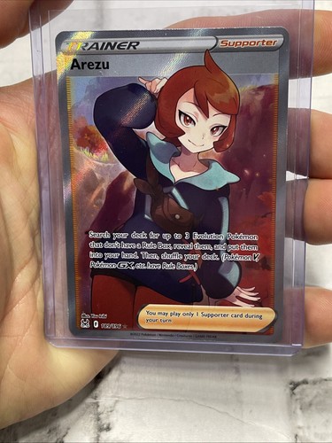 Arezu 189/196 Holo Ultra Rare Lost Origin Pokemon Card NM Near Mint Pokémon TCG