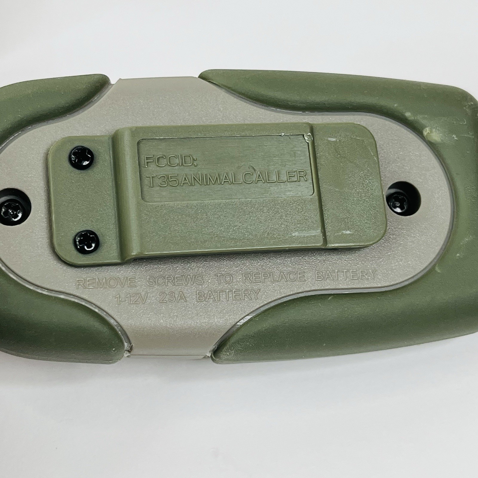 Johnny Stewart Predator Three T35 Animal Call With Remote & Belt Clip Works Good