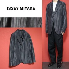 ISSEY MIYAKE MEN 2012 SS Embroidered 3D All-Over Pattern Jacket FB AIA