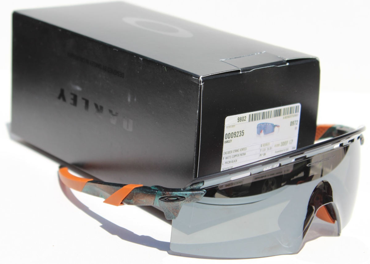 OAKLEY Encoder Strike Vented Sunglasses Copper Patina/Prizm Black