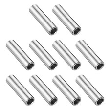 10 Pcs Stainless Steel Spacer 1/4" Bore x 3/8" OD x 1-3/16" Length