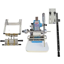 Howard Personalizer Hot Foil Imprinting Machine w/ Attachments/ type holders
