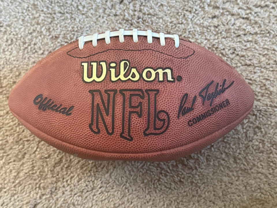 Randall Cunningham signed Wilson NFL Football JSA COA Eagles QB Auto Rare A4234 - Image 2 of 4