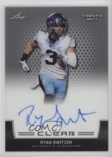 2017 Leaf Trinity Clear Auto Ryan Switzer #CA-RS1 Auto 0b3