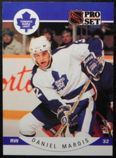 1990-91 90/91 Pro Set #284 Daniel Marois Toronto Maple Leafs