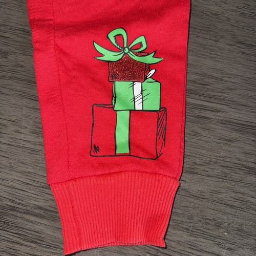 Juego de 2 piezas de vellón The Grinch Navidad para niños pequeños niños niñas, Grinch, talla 2T nuevo - Imagen 6 de 7