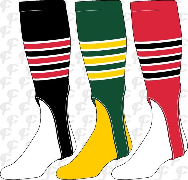 TCK Retro 3-Stripe Baseball Stirrups