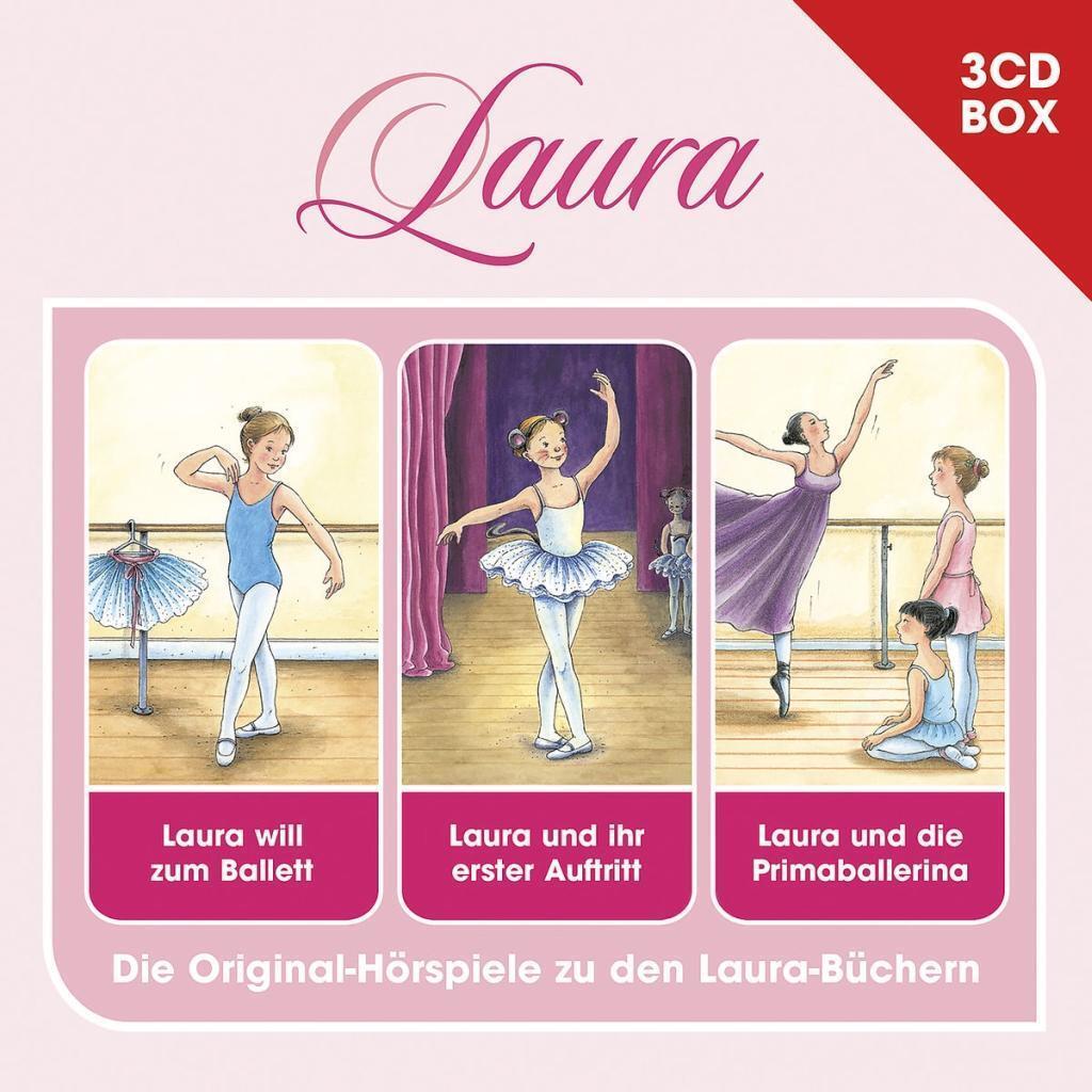 Thumbnail - Laura - 3-cd Hörspielbox Vol. 1 Laura - Hörbuch