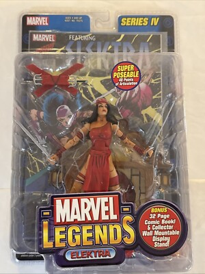 Marvel Legends ELEKTRA Series IV (4) NISP | eBay