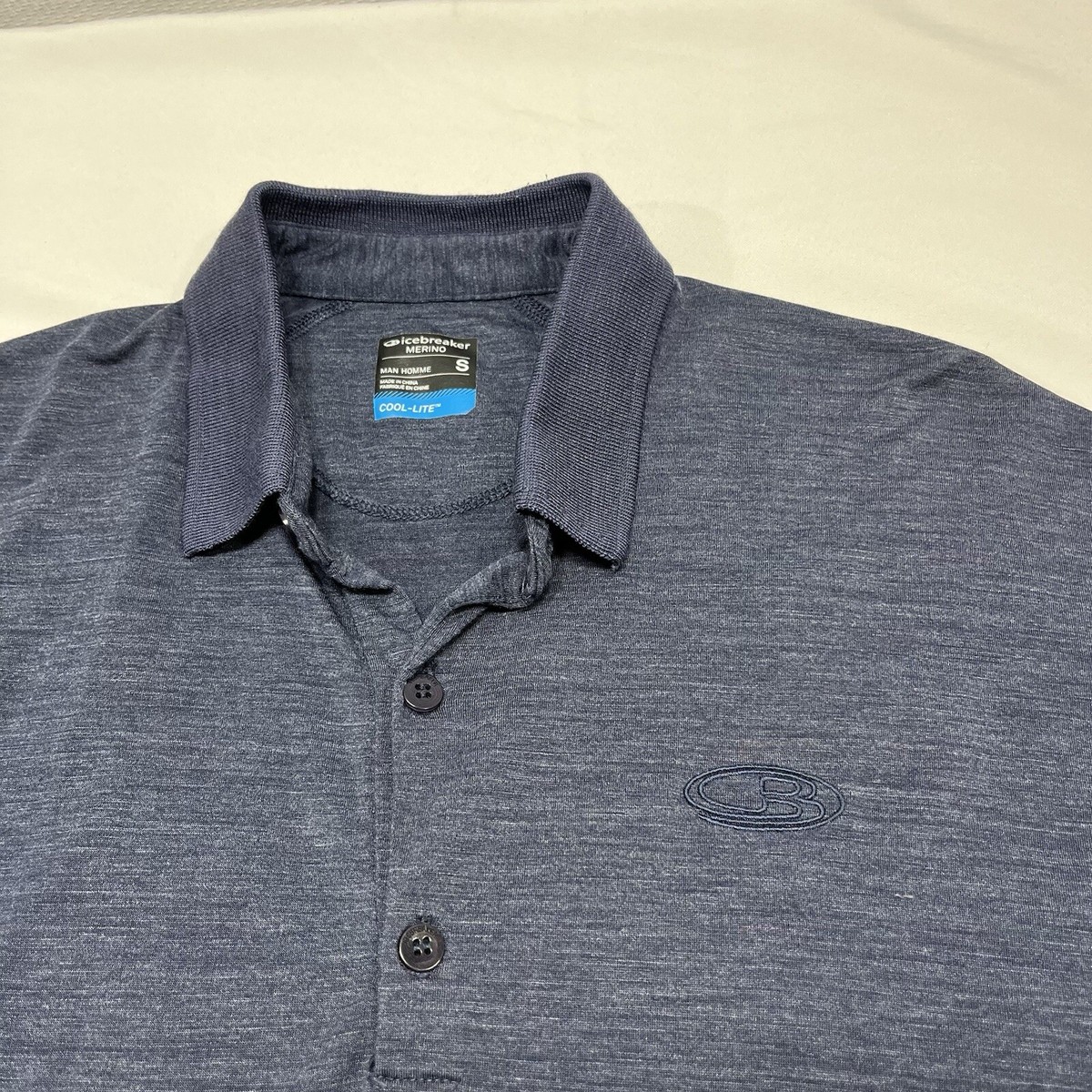 Icebreaker Men's Size Small Cool-Lite Short Sleeve Polo