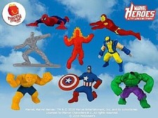 2010 MARVEL HEROES MCDONALDS HAPPY MEAL TOYS - U-PICK