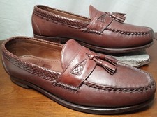 Allen Edmonds Maxfield Men's Sz 11.5 D Woven Tassel Loafer made in USA