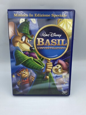 DVD BASIL DIE GEHEIMNISVOLLE UNTERSUCHUNG IN SONDEREDITION Disney BIA 0202302 Z3A Ita