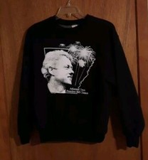 Sz M FRUIT OF THE LOOM made in USA sweatshirt /President Bill Clinton