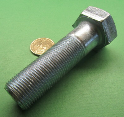 Cap Screw Bolt, PT, GRADE 5, Zinc 1''-14 x 3.50'' Length, 2 Pc